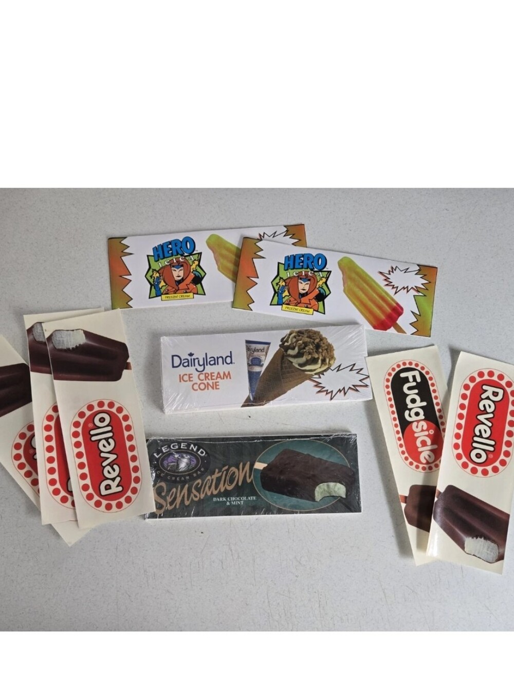 Ice Cream Dairyland Frosted Malt Cooler Sticker Vintage
